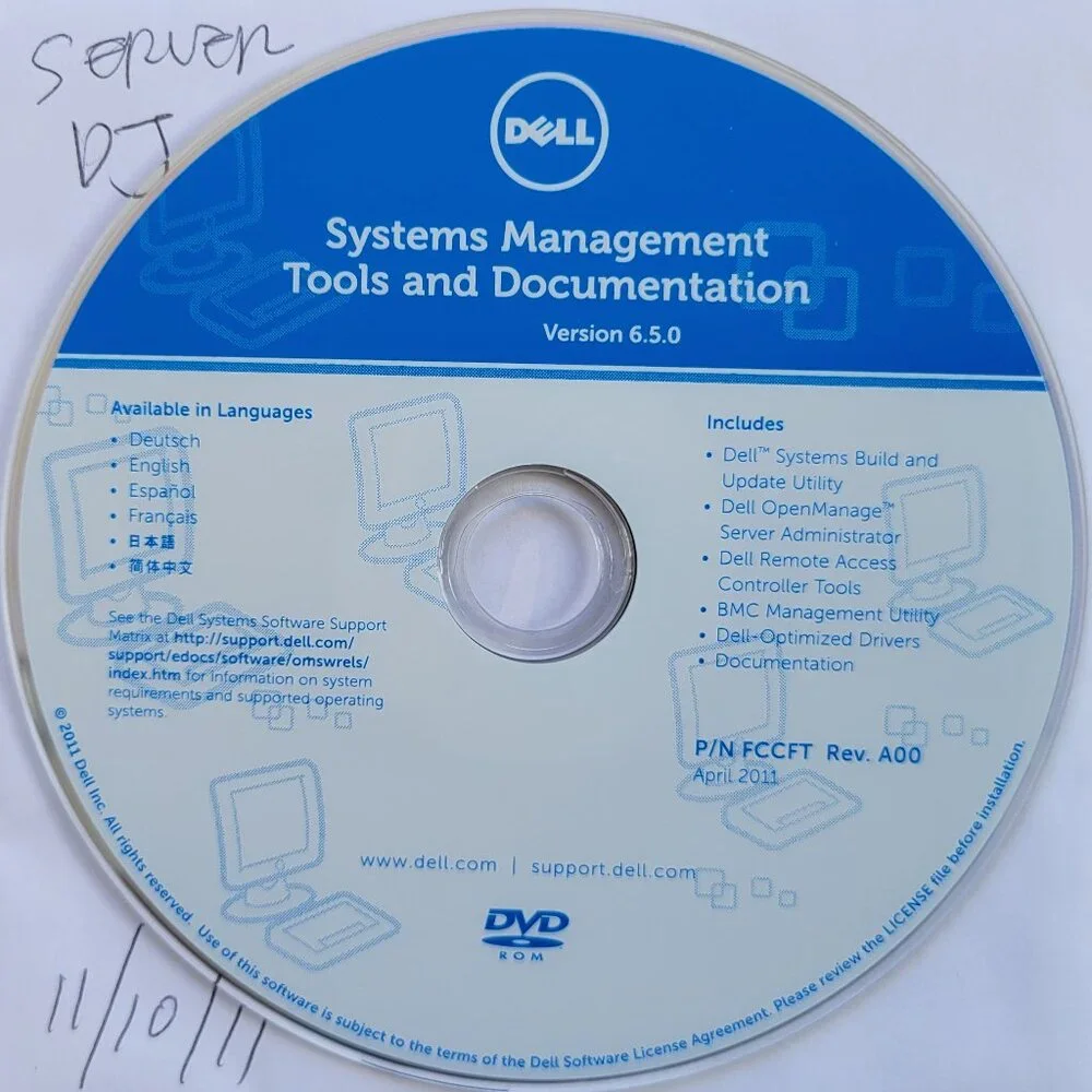 Dell OpenManage Systems Management Tools and Documentation, Version 6.5.0
